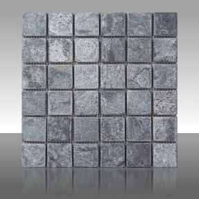 Silver-grey-square-mosaic